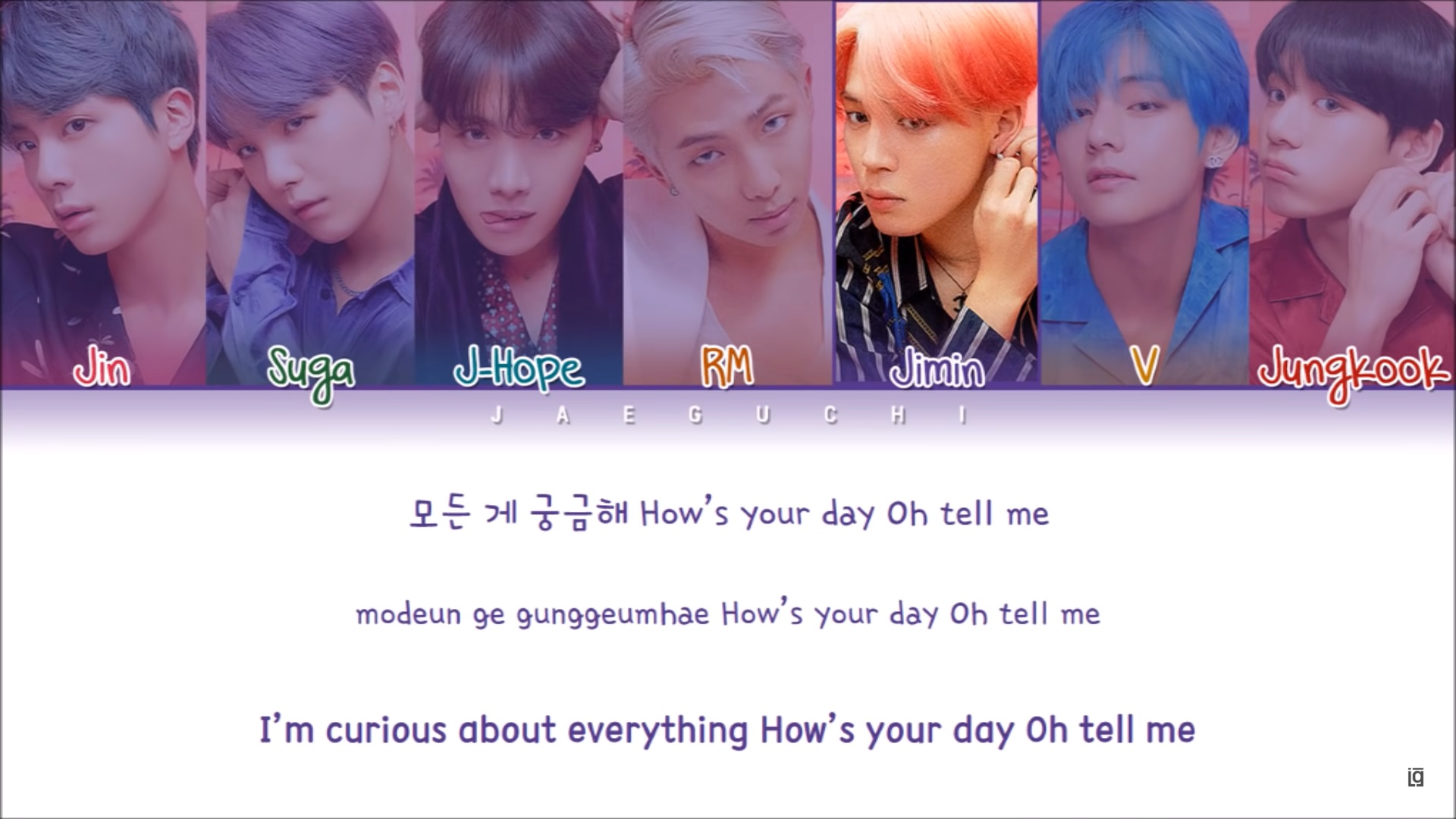 tekst bts- boy with luv 1