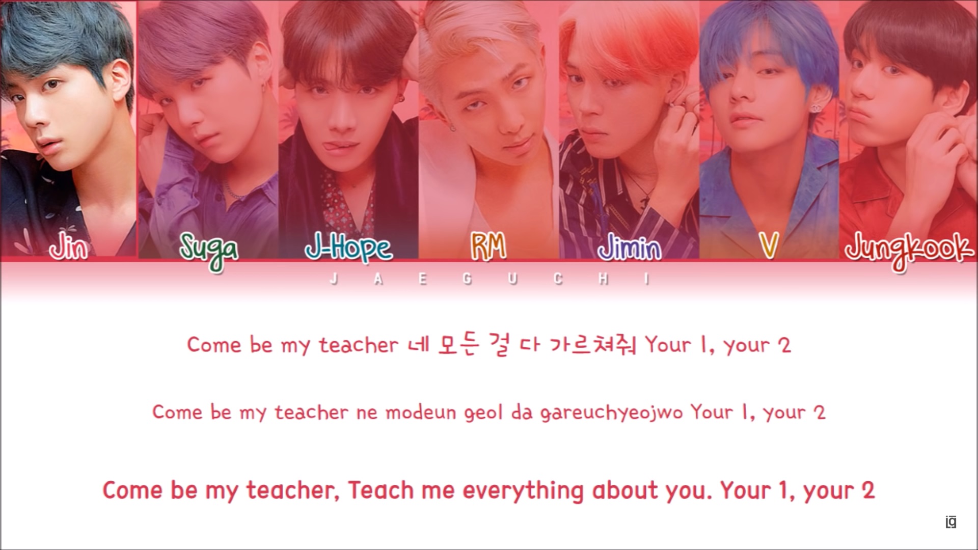 tekst bts- boy with luv 2