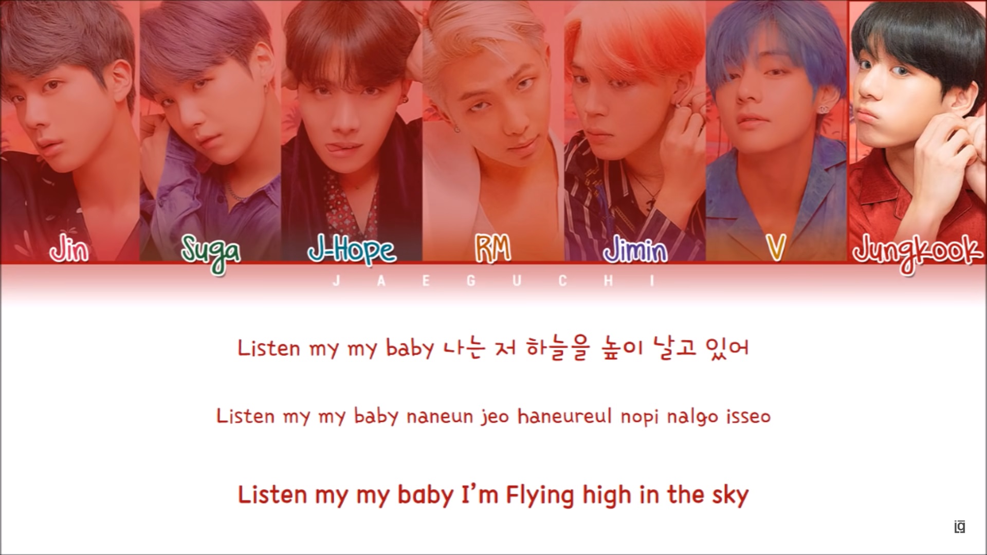 Bts boy with luv lyrics 3