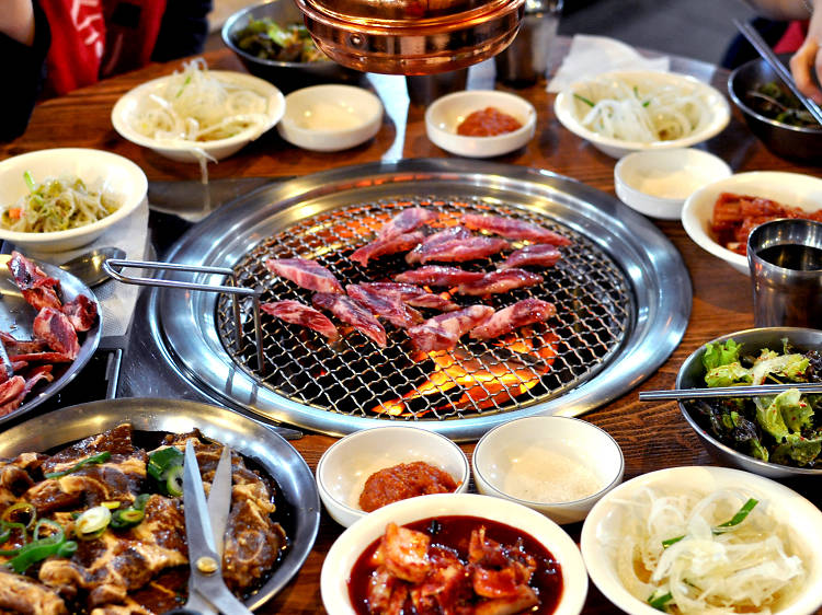 koreańskie bbq